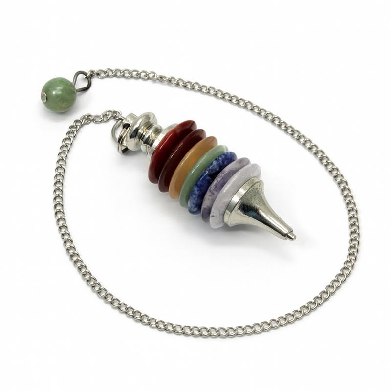 pendules des 7 chakras