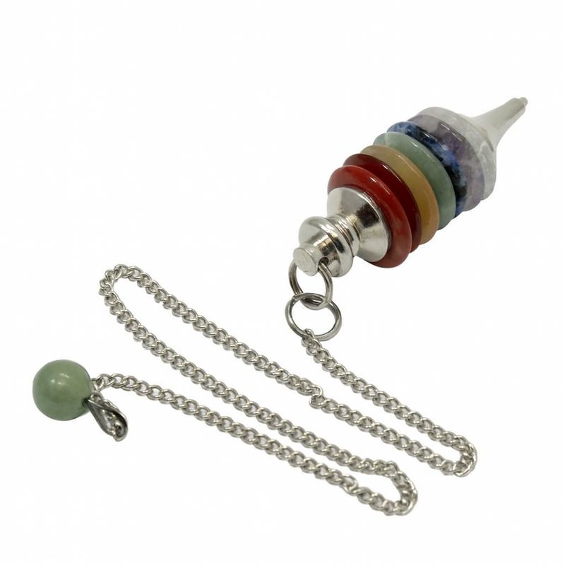 pendules des 7 chakras