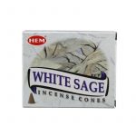 cônes encens Hem sauge blanche