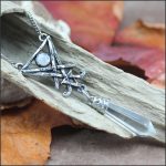 Collier pendule sigil de Lucifer