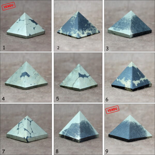 pyramide en pyrite