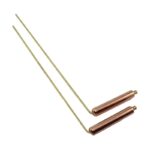 Baguettes coudées laiton et cuivre XL