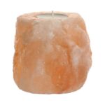Bougeoir en cristal de sel