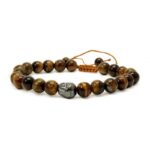 Bracelet ajustable oeil de tigre