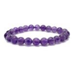 Bracelet améthyste 8 mm