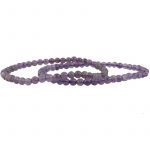 Bracelet améthyste 4 mm