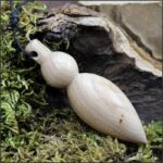 Pendule en bois de frêne