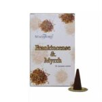 cônes encens Frankincense Myrrhe