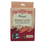 Cônes d'encens backflow Magic Love