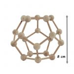 dodécaèdre en bois de hêtre