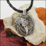 Pendentif corbeau d'Odin