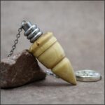 Pendule d'artisan en buis