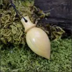 Pendule en Buis tourné