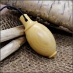 Pendule divinatoire buis