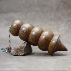 pendule bois grand modele tikal