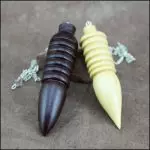 Pendule bois style égyptien