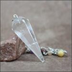 Pendule Cristal de roche chakras
