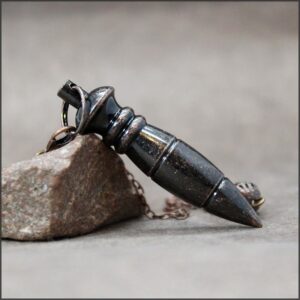 pendule divinatoire effet bronze vieilli