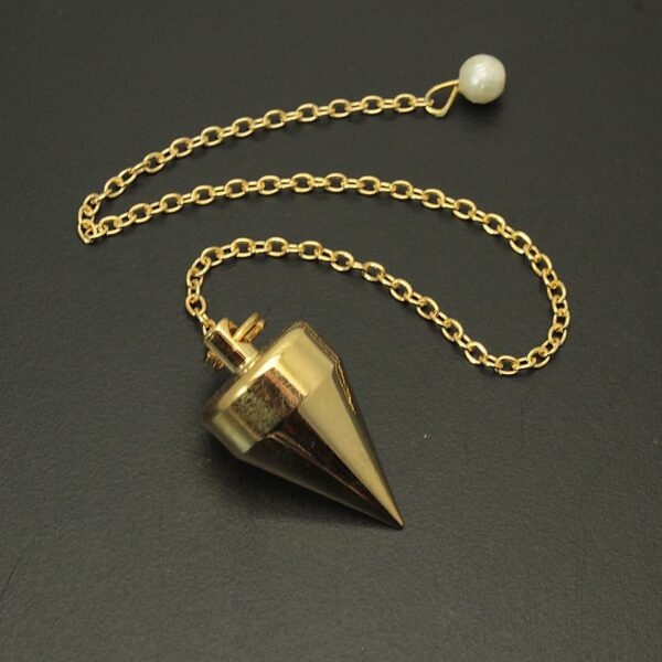 pendule divinatoire laiton