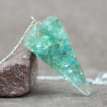 Pendule orgonite apatite