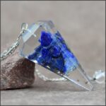 Pendule orgonite et Lapis lazuli