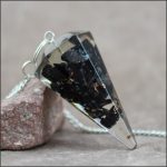 Pendule orgonite et shungite