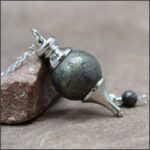 Pendule séphoroton en pyrite