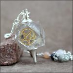 Pendule Reiki en Cristal de roche