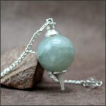 Pendule séphoroton en Aventurine verte