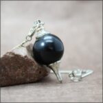 Pendule séphoroton en Onyx noir