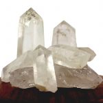 Pointe de quartz naturel