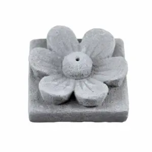 porte encens fleur