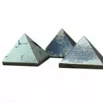 Pyramide en pyrite