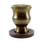 Grand brûle encens poli