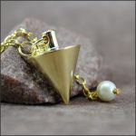 Pendule cône laiton