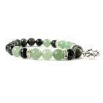 Bracelet jaspe et aventurine