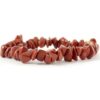 Bracelet chips de jaspe rouge
