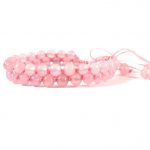 Bracelet double quartz rose