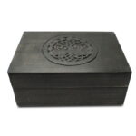 Coffret en bois noir