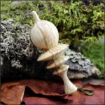 Pendule divinatoire en hêtre