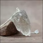 Pendule quartz fumé