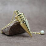 Pendule cône en laiton