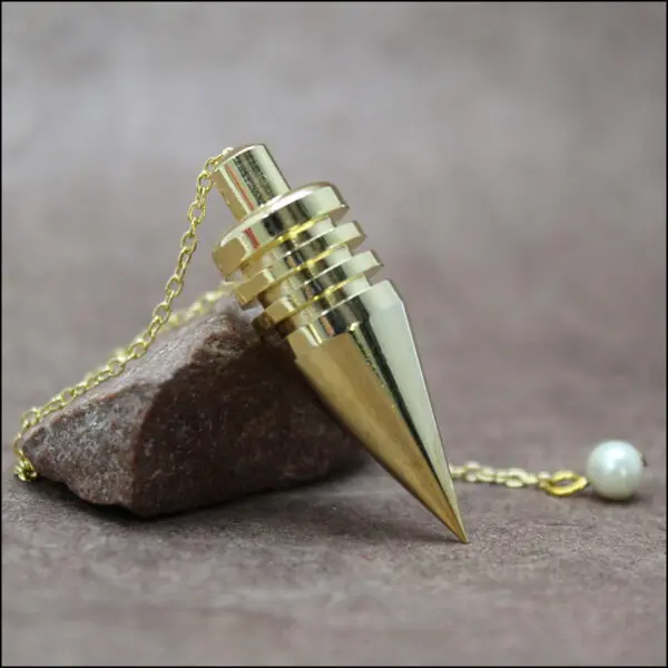 pendule de radiesthesie en laiton