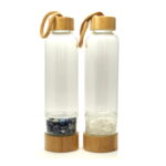 Bouteille pierres naturelles