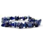 Bracelet chips lapis lazuli