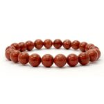 bracelet de jaspe rouge 8 mm