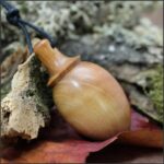 Pendule en bois tropical