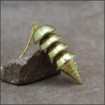 Pendule Enel pointe Laiton