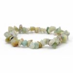Bracelet chips amazonite
