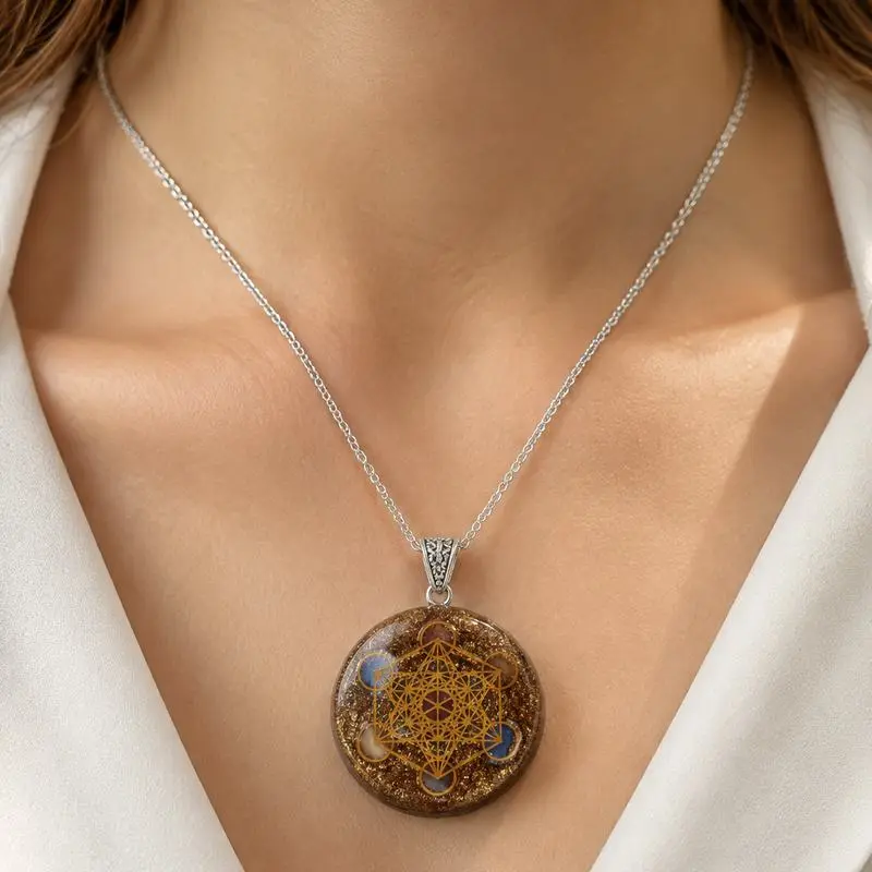 pendentif archange metatron en orgonite